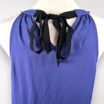 Halogen Silky Blouse Sleeveless Halter Neck Tank XS Photo 7