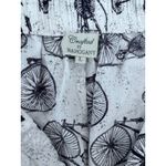 Crafted by Mahogany Pajama Set Womens Large Bike Print Shorts Novelty Lounge White Photo 7