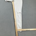 Old Navy  Jeans Women White Rockstar Super Skinny Ankle Ripped Distressed Raw Hem Photo 3