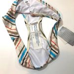 VYB High Leg Stripe Print Bikini Bottoms swim XL Photo 3