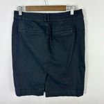 Old Navy Vintage  Denim Pencil Skirt Black Women 6 Mini Retro 90s Boho Minimalist Photo 1