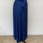 Lulus  Always Stunning Convertible Navy Blue Maxi Dress Size Small Photo 7