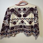 Anthropologie  greenwich embroidered jacket size extra small Photo 2