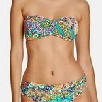 Bleu Rod Beattie New.  bright print bikini. 14-top/16W-bottom. Retails $145 Photo 0