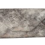 Aimee Kestenberg  silver gray rose gold envelope wallet clutch NEW Photo 0