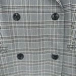 Treasure & Bond Black and White Plaid Blazer Size Medium Photo 5