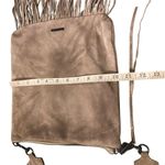 Rebecca Minkoff Crossbody Tan Suede Beaded Boho Western Fringe Crossbody Bag Photo 11