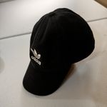 Adidas Y2K  Originals  Black and White  Relaxed Strapback Hat 100% Cotton 2016 Photo 2