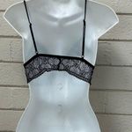 Victoria's Secret Victoria’s Secret Black Crochet Lace Bralette size S Photo 6