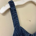 Anthropologie‎ Pilcro Ikat sleeveless denim mini sundress size XS Blue Photo 4