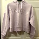 Calvin Klein Lavender Cropped  hoodie Photo 0