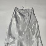 LPA Amalia Maxi Skirt in Silver Photo 10