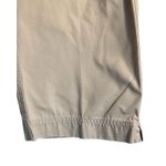 Eddie Bauer Womens Casual Pants Size 12 Tan Twill Cropped Cargo Pocket Mid Rise Photo 5