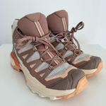 Salomon  X Ultra 360 Edge Womens Hiking Boots 9 Mid Gore Tex Shoes Shortbread Photo 0