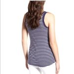 Caslon Nina Striped Scoop Neck Tank Black & White Size Large New with tags! Photo 6