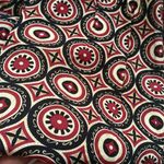 Evan Picone Vintage  Sport nautical red high waist straight leg pants, size large Photo 2