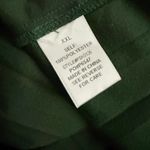 Roolee  | Dark Green Velvet Accordion Pleat Midi Skirt Pleated Elastic | Size XXL Photo 6