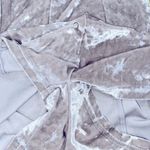 Rehab  tan crushed velvet romper size large Photo 7