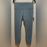 Lululemon  NWT Wunder Train High Rise Tights 28” Leggings Crater Blue Size 10 Photo 5