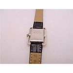 Christian Dior x Bulova women’s retro vintage black/silver watch with blue face Photo 8