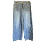 Frye  Wide Leg Jeans Medium Wash Size 26 Great Condition Photo 1