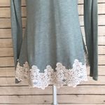 Rewind  A-Line Lace Trimmed Long Sleeve Top Photo 4