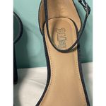 Trash Candy Black Sandal Chunky Heels Size 9. S Photo 2