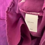 J. Jill Love Linen Blazer Wild Orchid Purple 100% Linen Size Small Photo 3