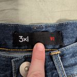 3x1  NYC Distressed Denim Shorts W2/27 Medium Wash Photo 2
