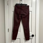 Kut From The Kloth  Connie Fab Ab Ankle Skinny Berry Snakeskin Coated Jeans Size8 Photo 5