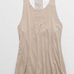 Aerie New  Sporty crochet back tank top Photo 1