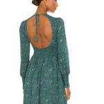 Madewell Crinkle Georgette Lucie Tie Back Midi Dress in Woodland Floral Size M Photo 6