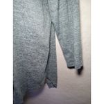 Absolutely Famous  women LG Blue Long Sleeve Embroidery Tunic Round‎ Neck Photo 7