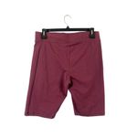 Adidas  Women's Burgundy Workout Shorts Photo 1