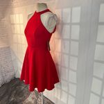 Lulus Lulu’s NWT Hometown Girl Red Lace Skater Dress size small Photo 5