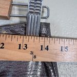 Hutch  Anthropologie Silver Metallic Mini Skirt Womens 2 Party Formal Classic Photo 6