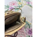 Simply Noelle  Straw Woven Crossbody Bag Beige Tan Multi Color Accent strap Photo 9