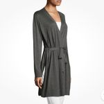 Eileen Fisher  Tie Waist Simple Long
Sweater Cardigan Photo 2