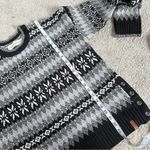 Obermeyer Obermayer Women’s 100% Wool Joanna Sweater Pullover Crewneck Ski in Pattern M Photo 13