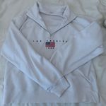 Brandy Melville White Quarter Zip Photo 0