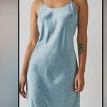 Free People  Easy to Love slip dress with hearts. Size medium Photo 0