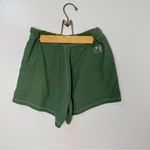 Gymshark  Olive Green Women's Waffle Knit Athletic Shorts | S Photo 1