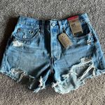 Levi’s NWT  501 High Rise Denim Shorts Jean 26 Photo 0