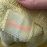Free People starfruit yellow terry cloth shorts size medium Photo 4
