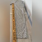 Rosso35 Geneva Ankle Pant Italian Dot Abstract Print Cotton Stretch Size 40 US 8 Gray Photo 6