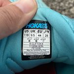 Women’s Hoka One Clifton 8 Running Shoes Size 11 Teal Blue Red Photo 2