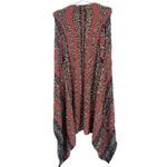 Simply Noelle Mixed Stitch Multicolor Sweater Vest Photo 1