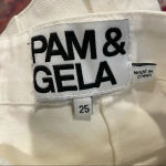 Pam & Gela  Uniform‎ Side Stripe Step Hem Pants 25 Photo 7