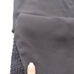 Katherine Barclay Sleeveless Black Net Shift Dress LBD Size 2 Photo 9