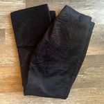 FINAL PRICE Vintage Y2K Velvet Like Jeans Black Size 8 Photo 2